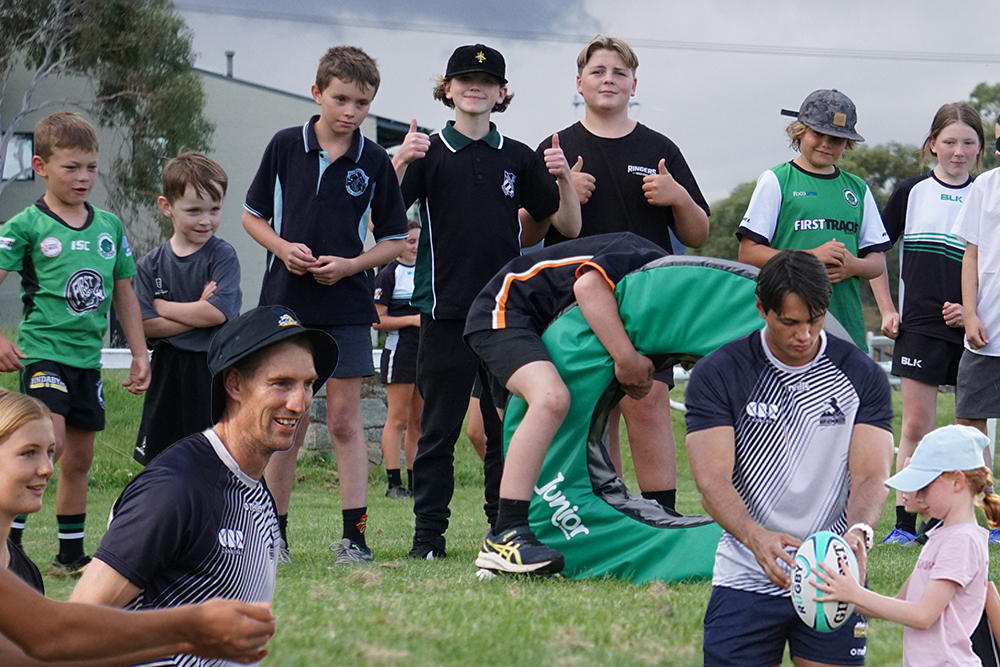Players & Coaches Skills Session with Brumbies