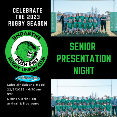 2023 Jindabyne Rugby Presentation Night